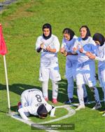 پایان لیگ فوتبال زنان ایران با صحنه دراماتیک پگاه نوری