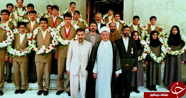 عکس مریم میرزاخانی در کنار هاشمی رفسنجانی