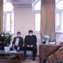 دیدار عباس زارع با حجت الاسلام والمسلمین روحانی