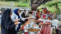 برپایی بزرگترین بازارچه محلی درروستای شاهزید آمل