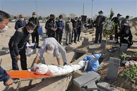آسوشیتدپرس: سونامی اجساد کرونایی در بزرگ‌ترین گورستان ایران (+عکس)