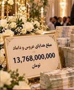 میهمانان 13 میلیارد تومان به عروس و داماد بندپی شرقی شاباش دادند