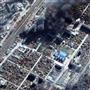 تصاویر ماهواره‌ای از بمباران سالن تئاتر ماریوپول