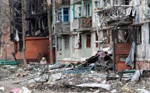 در پی حملات زمینی و هوایی روسیه ، دونباس  به "جهنم" تبدیل شد