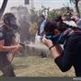 استفاده پلیس ضد شورش فرانسه ازاسپری فلفل علیه صدها فعالان آب وهوا
