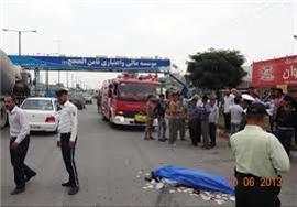 46 درصد کشته شدگان حوادث رانندگي در مازندران، عابران پياده هستند