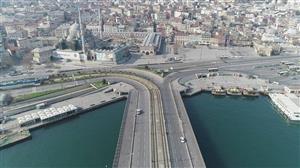 تصاویر هوایی از سکوت در استانبول