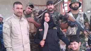 زن خانه دار عراقی که سر داعشی ها را توی دیگ می پزد/تصاویر